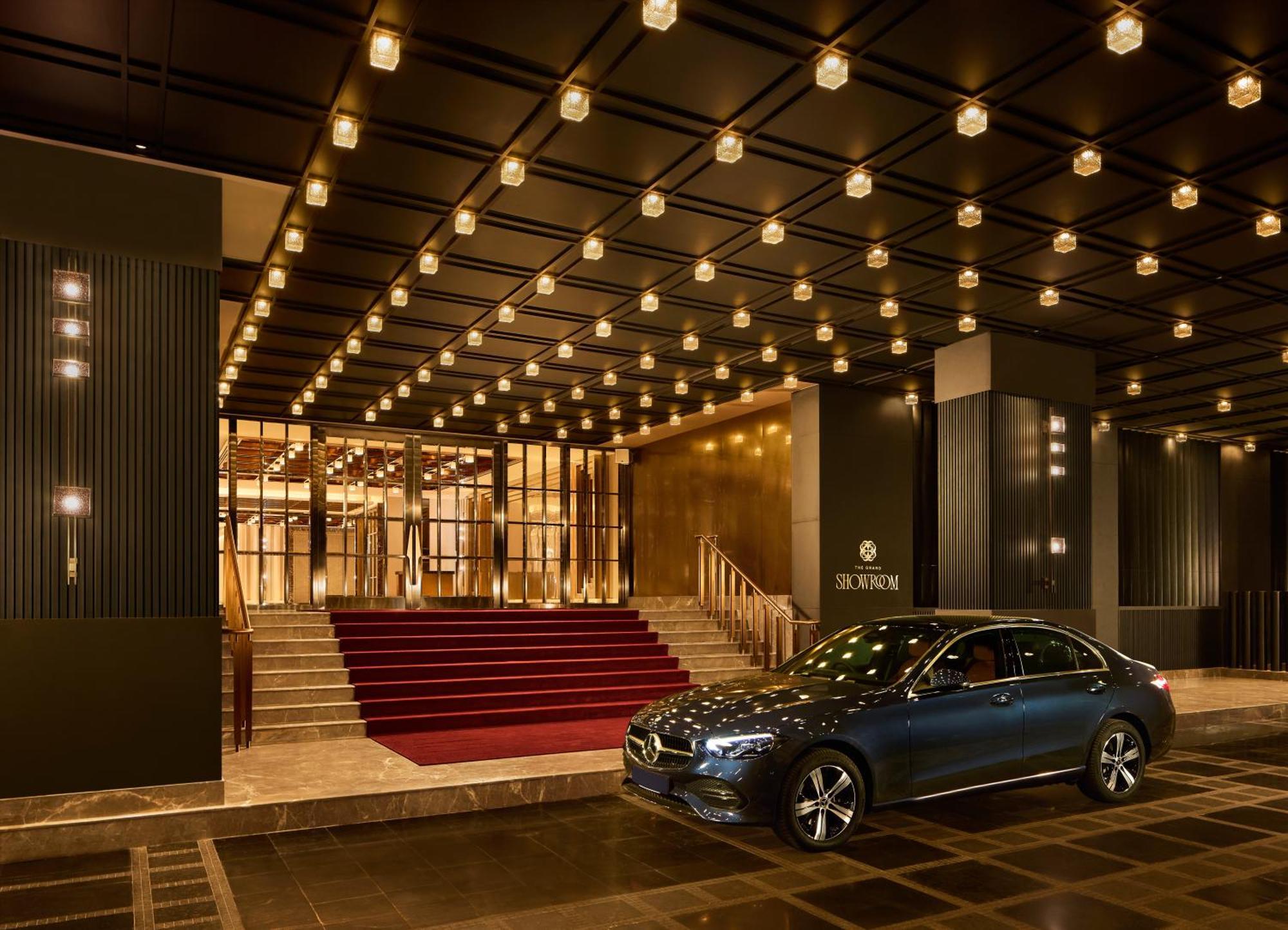 Grand Hyatt Mumbai Hotel&Residences Bagian luar foto Entrance