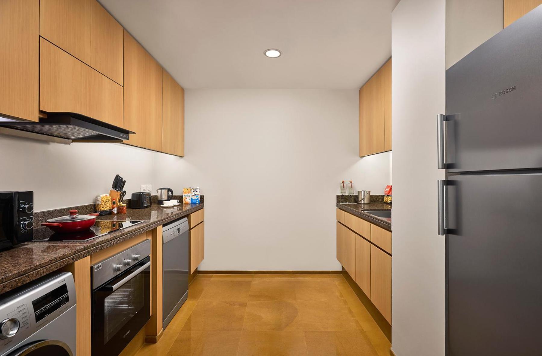 Grand Hyatt Mumbai Hotel&Residences Bagian luar foto A typical kitchen in a residential apartment